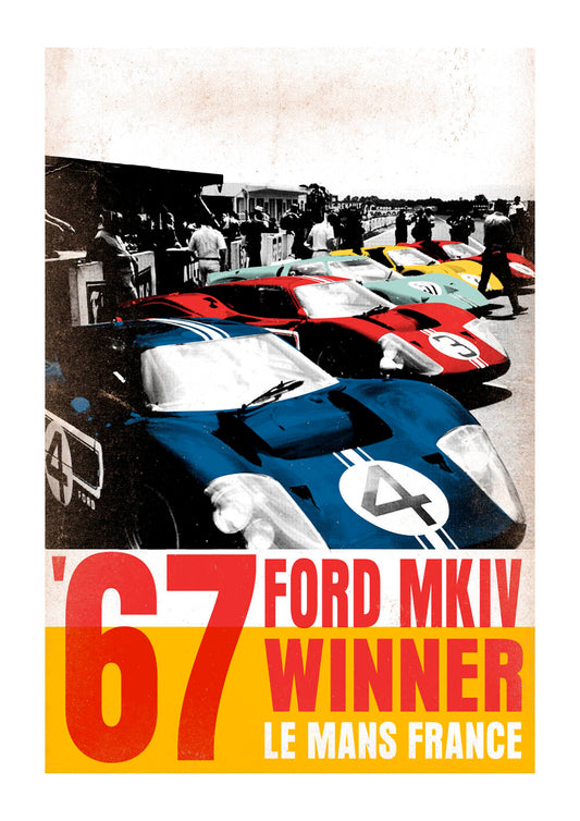 67 Ford GT MKIV  0402-6386