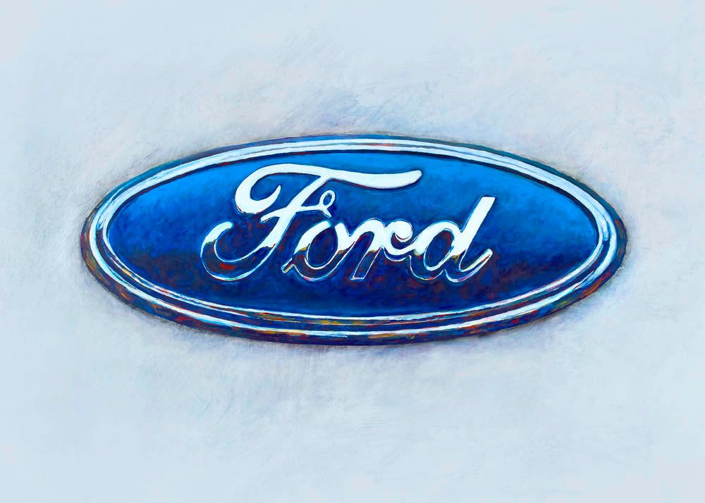 Ford Oval Sign 0404-1480