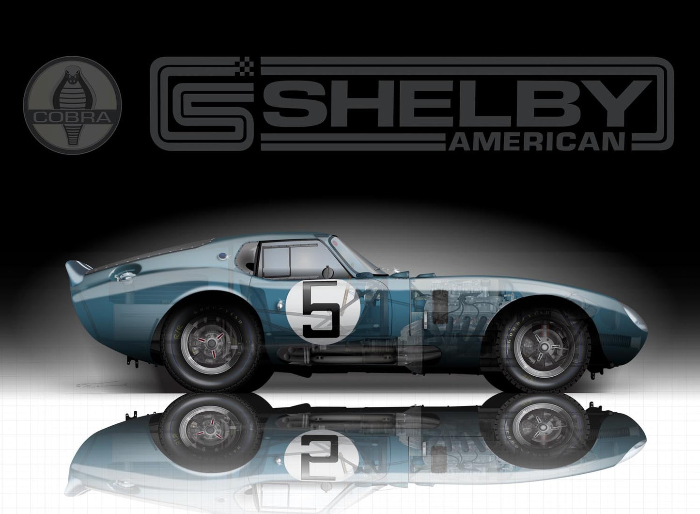 #5 Cobra Daytona Coupe 0404-5163
