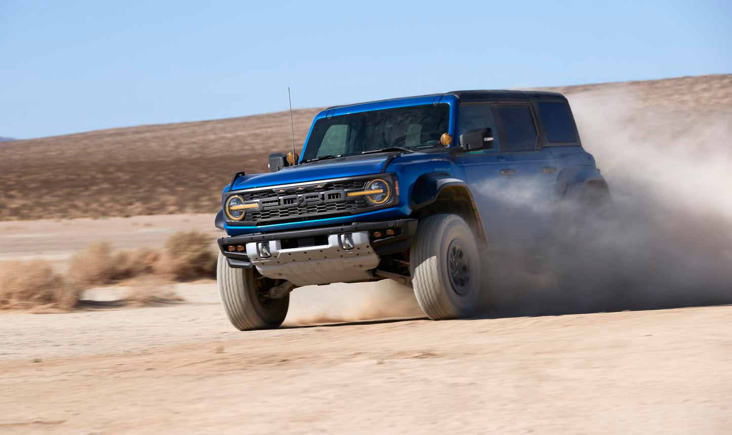 2022 Ford Bronco Raptor off road Velocity Blue 0404-7211
