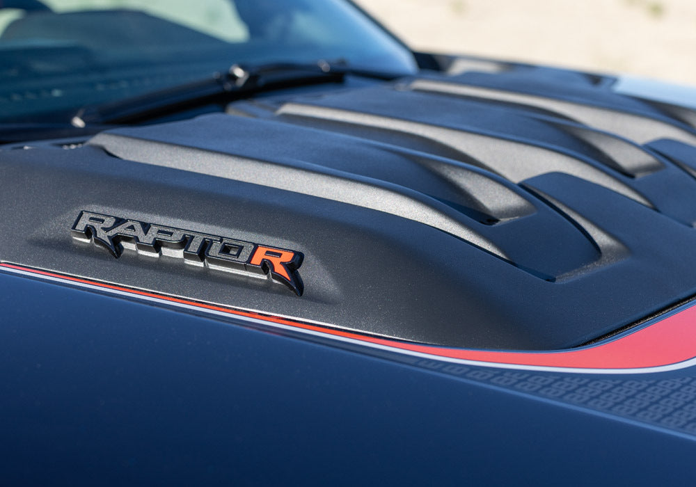 2023 F-150 Raptor R exterior Antimatter Blue 0404-7230