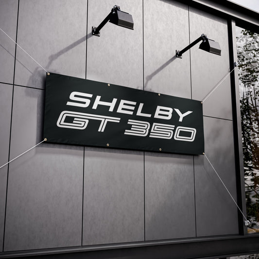 Vinyl Banner - SHELBY GT350 Display for Events and Celebrations