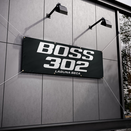 Vinyl Banner - BOSS 302 LAGUNA SECA Display for Events and Celebrations