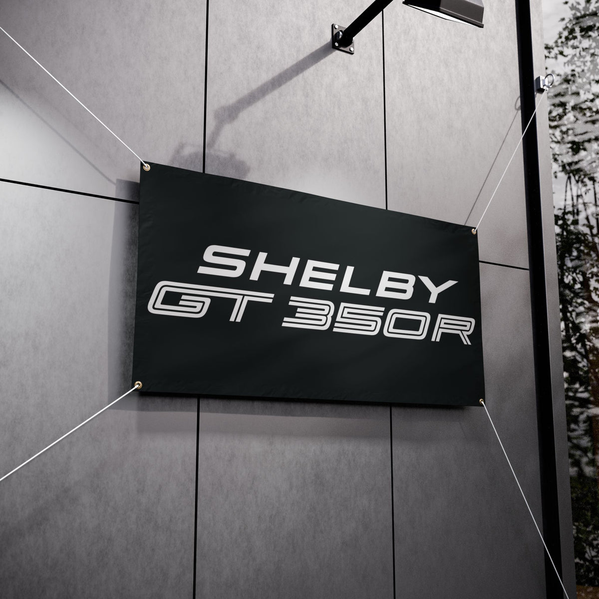 Vinyl Banner - SHELBY GT350R Display for Events and Celebrations