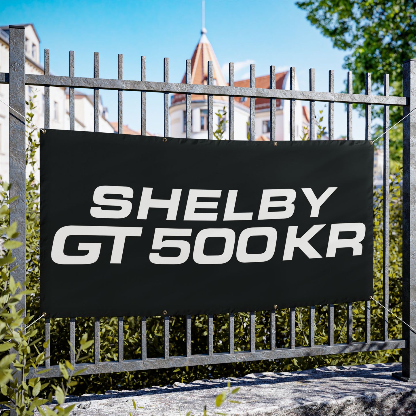 Vinyl Banner - SHELBY GT500 KR Display for Events and Celebrations