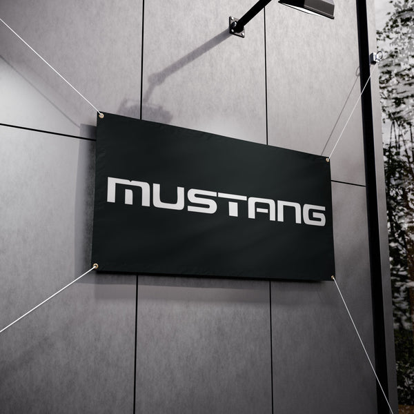 Vinyl Banner - MUSTANG Display for Events and Celebrations