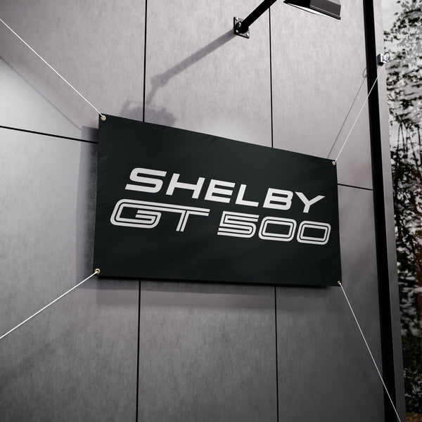 Vinyl Banner - SHELBY GT500 Display for Events and Celebrations