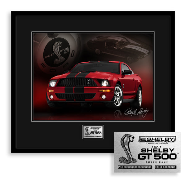 2007-2009 SHELBY GT500 ALLOY TRIPLE BLACK ALLOY OWNERS EDITION