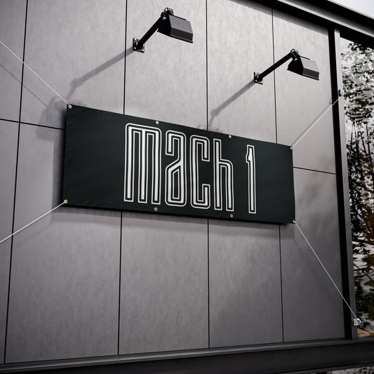 Vinyl Banner - MACH 1 Display for Events and Celebrations