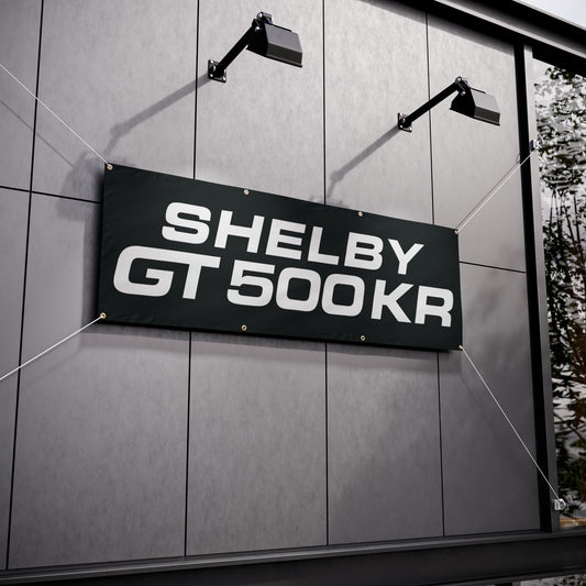 Vinyl Banner - SHELBY GT500 KR Display for Events and Celebrations