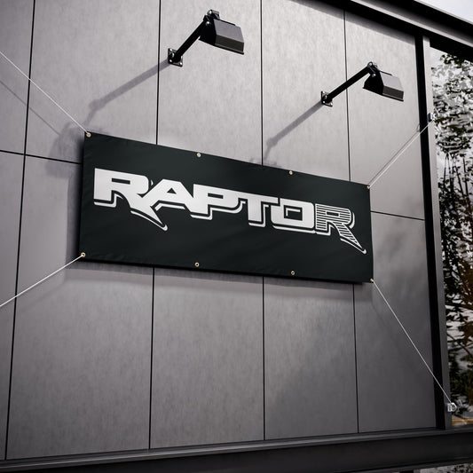 Vinyl Banner - RAPTOR R Display for Events and Celebrations