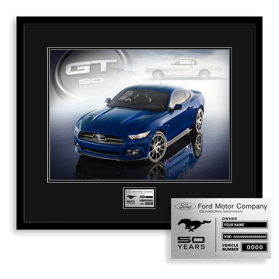 BUILD MY MUSTANG 5OTH ANNIVERSARY OWNERS EDITION