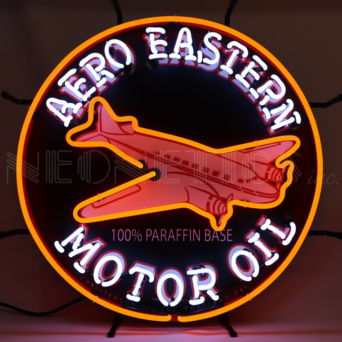 GAS - AERO EASTERN MOTOR OIL NEON SIGN 5GSAER