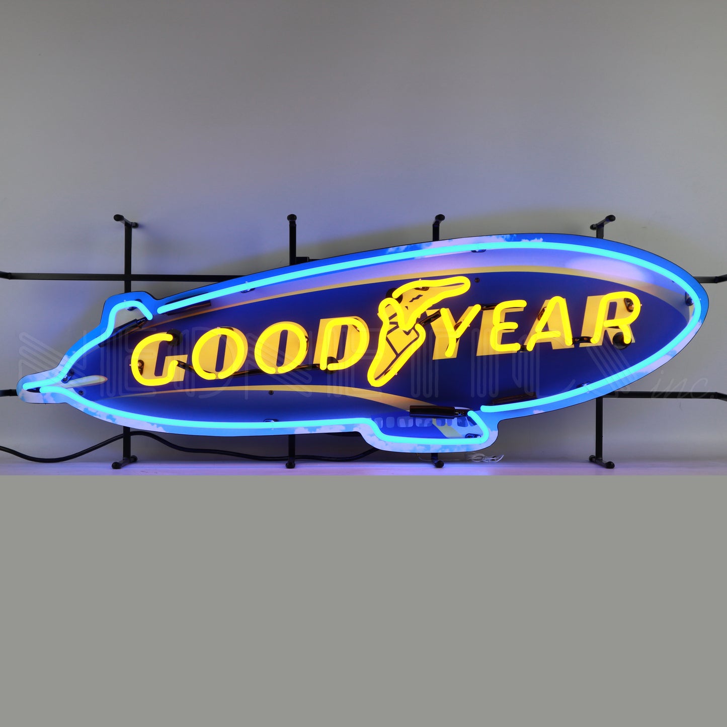 GOODYEAR BLIMP NEON SIGN 5GYBMP