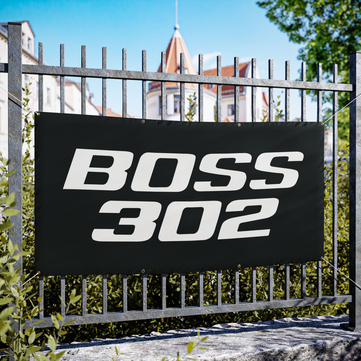 Vinyl Banner - BOSS 302 Display for Events and Celebrations