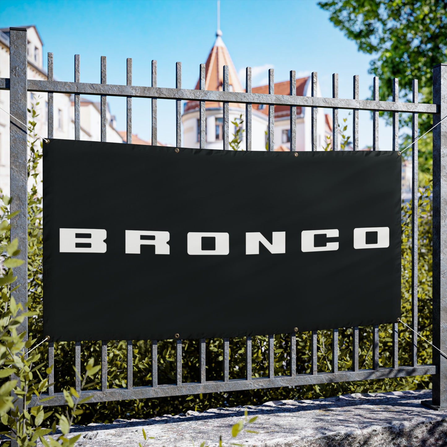 Vinyl Banner - BRONCO Display for Events and Celebrations