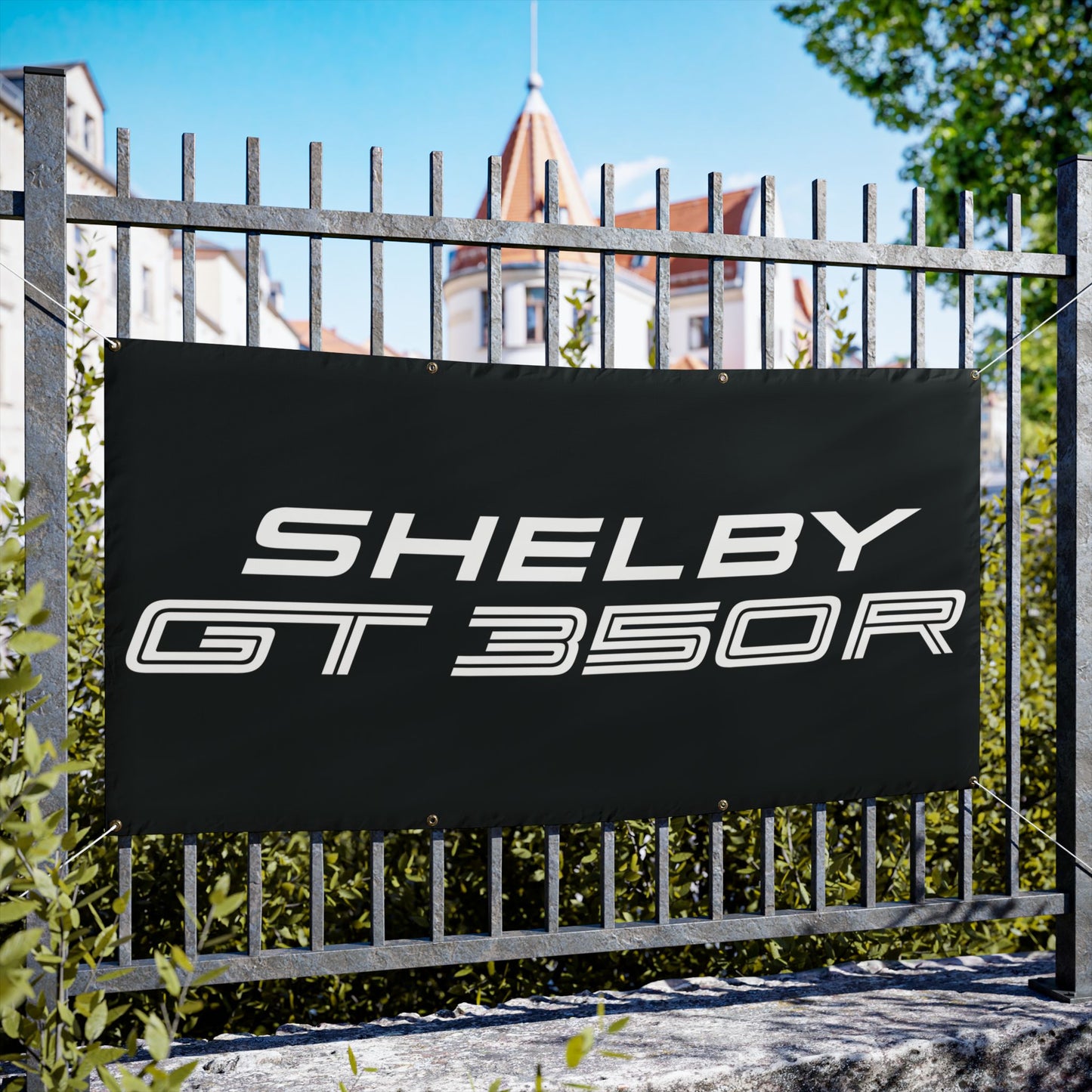 Vinyl Banner - SHELBY GT350R Display for Events and Celebrations