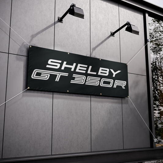Vinyl Banner - SHELBY GT350R Display for Events and Celebrations