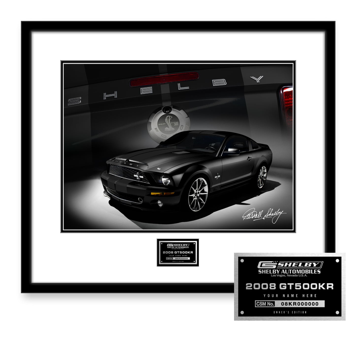 BUILD MY 2008 SHELBY GT500KR ALLOY OWNERS EDITION
