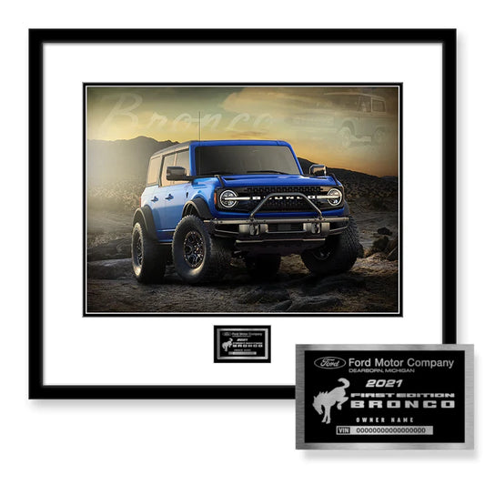 BUILD MY BRONCO FIRST EDITION OWNERS EDITION