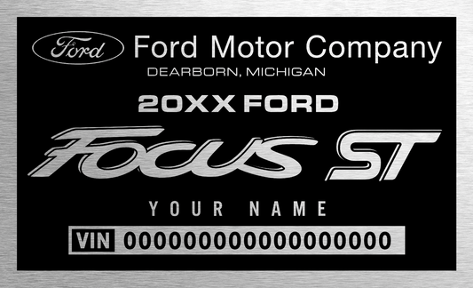 BUILD MY 2013-2014 FOCUS ST ALLOY OWNERS EDITIONS