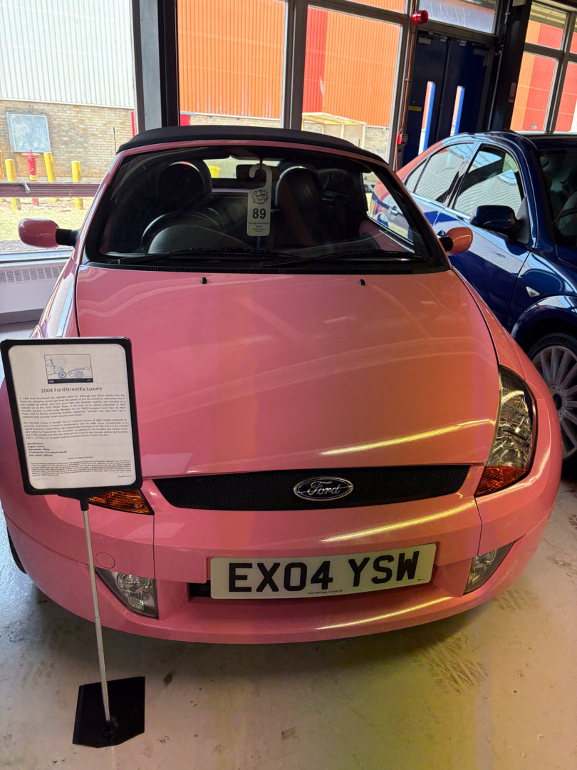 This archival image documents the 2004 Ford StreetKa and is preserved in the Ford Heritage Vault as part of Ford Motor Company's historic photographic archive. Free for personal, non-commercial use. Ford Heritage Vault reference AR-2024-9.4.86.