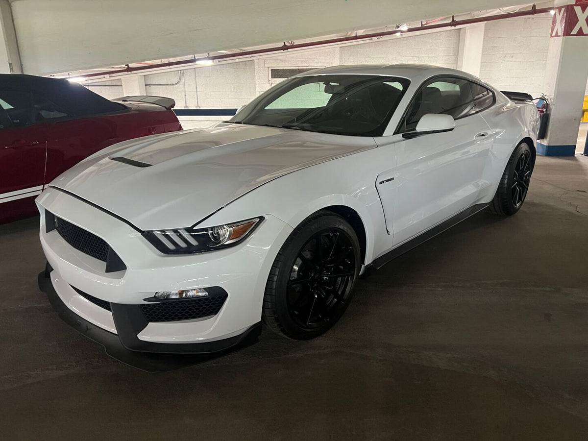 This archival image documents the 2016 Ford Mustang Shelby GT350 and is preserved in the Ford Heritage Vault as part of Ford Motor Company's historic photographic archive. Free for personal, non-commercial use. Ford Heritage Vault reference AR-202...