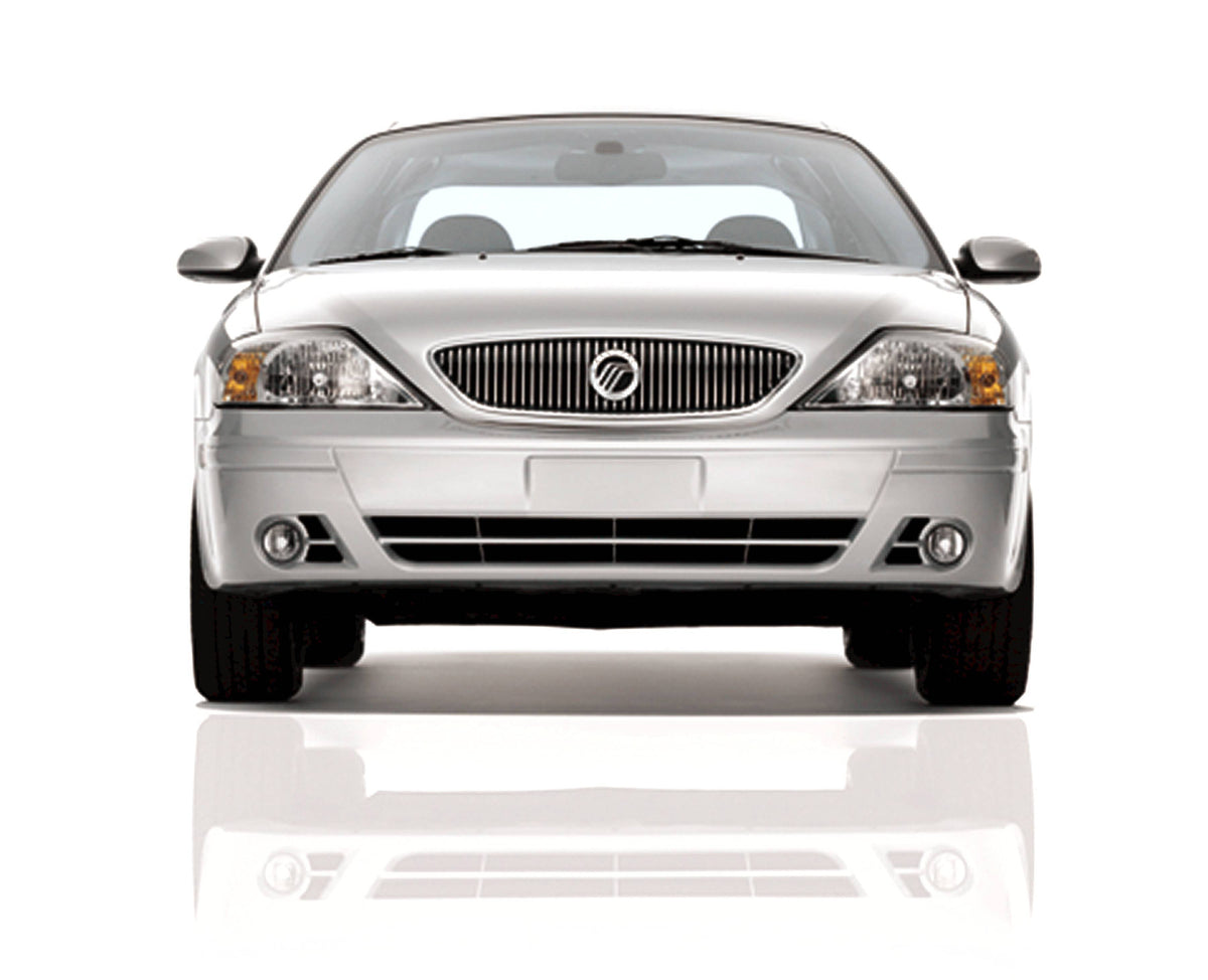 This archival image documents the 2005 Mercury Sable Straight On Front View and is preserved in the Ford Heritage Vault as part of Ford Motor Company's historic photographic archive. Free for personal, non-commercial use. Ford Heritage Vault refer...
