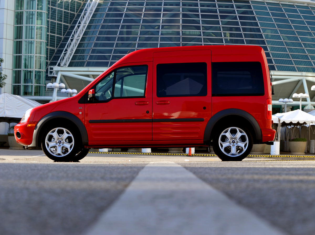 This archival image documents the 2011 Ford Transit Connect in front of LA Auto Show building and is preserved in the Ford Heritage Vault as part of Ford Motor Company's historic photographic archive. Free for personal, non-commercial use. Ford He...