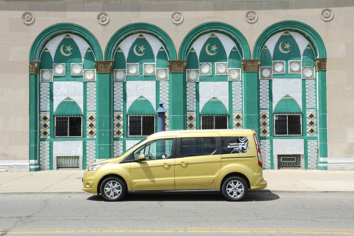 This archival image documents the 2014 Ford Transit Connect in front of painted wall and is preserved in the Ford Heritage Vault as part of Ford Motor Company's historic photographic archive. Free for personal, non-commercial use. Ford Heritage Va...