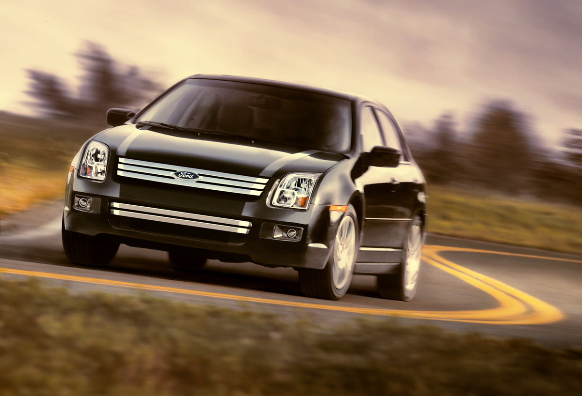 This archival image documents the 2006 Ford Fusion on road and is preserved in the Ford Heritage Vault as part of Ford Motor Company's historic photographic archive. Free for personal, non-commercial use. Ford Heritage Vault reference AR-2008-8.1....