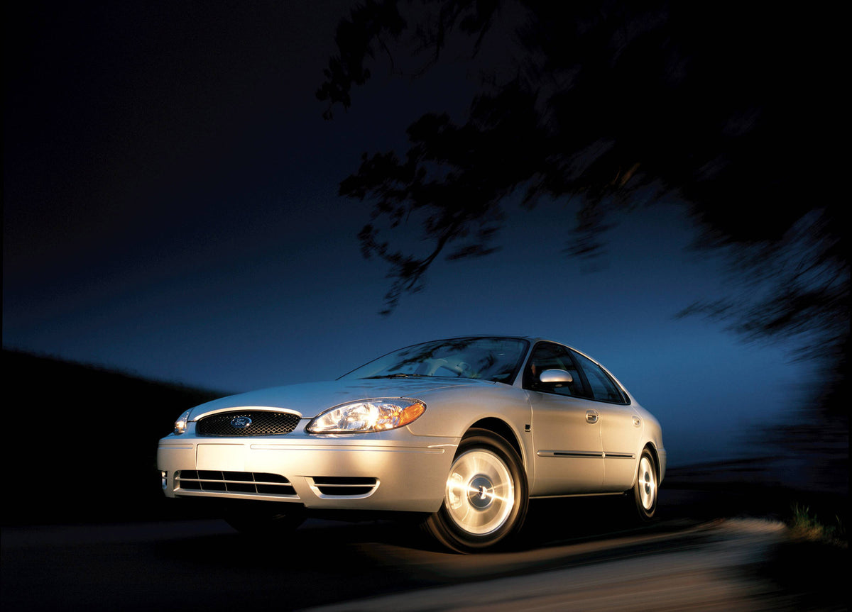 This archival image documents the 2004 Ford Taurus and is preserved in the Ford Heritage Vault as part of Ford Motor Company's historic photographic archive. Free for personal, non-commercial use. Ford Heritage Vault reference AR-2008-8.1.2.9719.