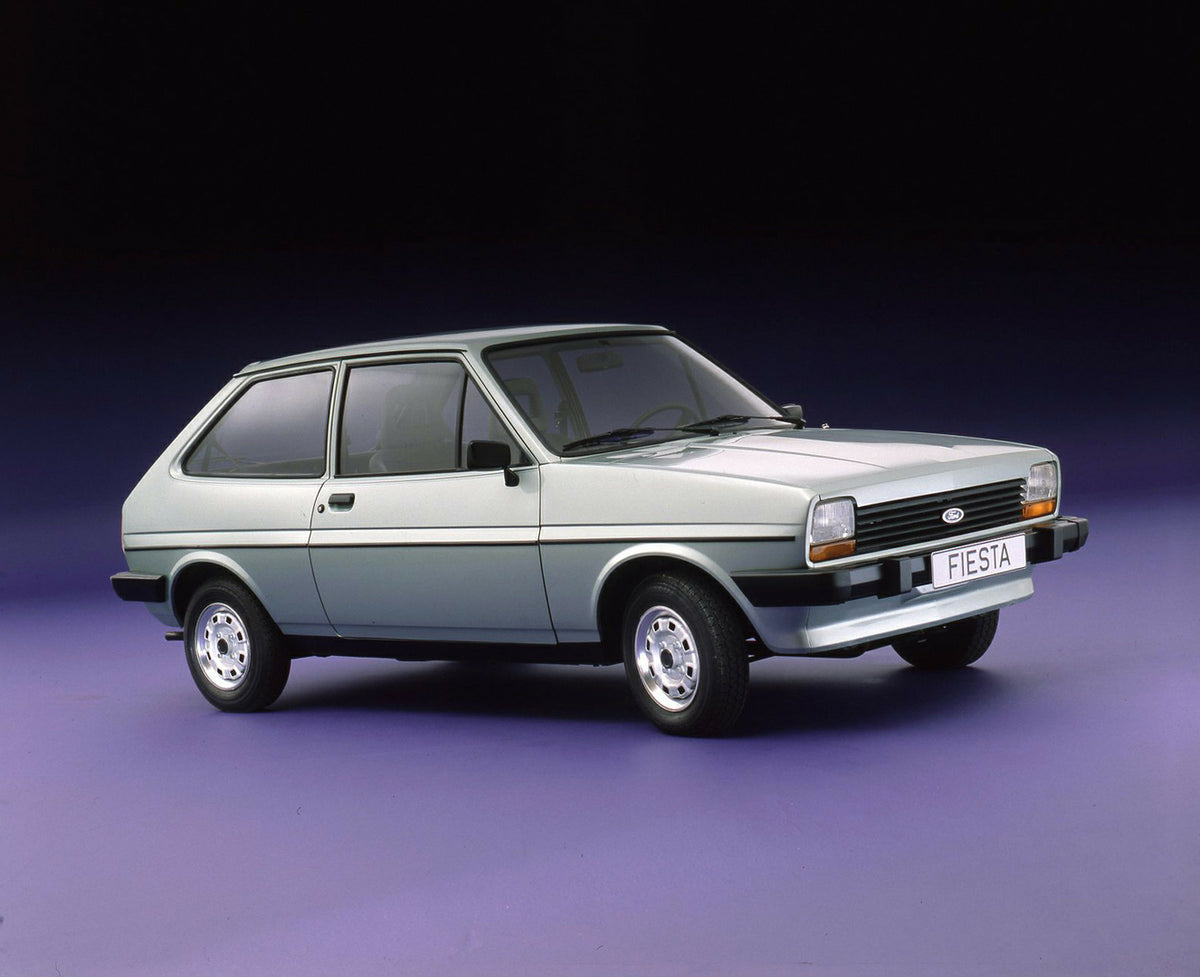 This archival image documents the 1981 Ford Fiesta Mark I in studio and is preserved in the Ford Heritage Vault as part of Ford Motor Company's historic photographic archive. Free for personal, non-commercial use. Ford Heritage Vault reference AR-...