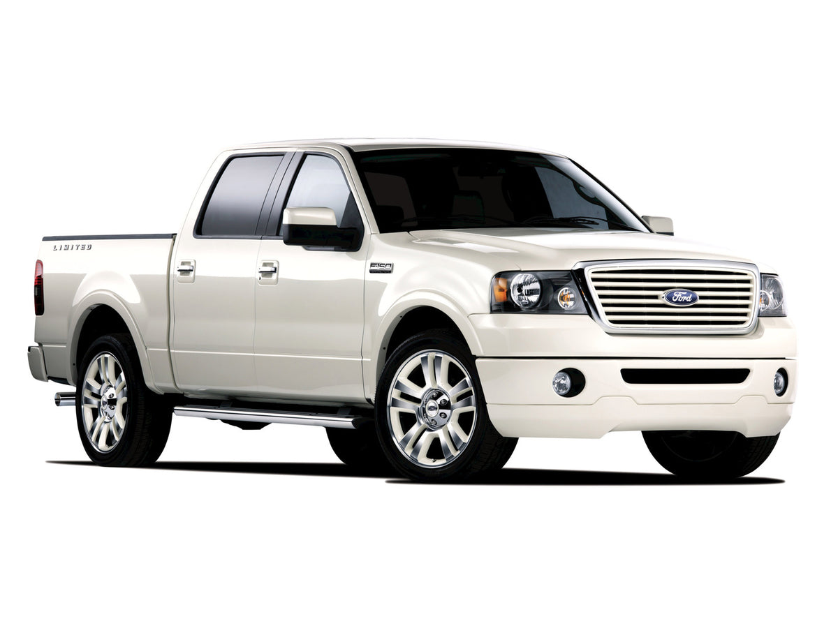 This archival image documents the 2008 Ford F-150 studio shot and is preserved in the Ford Heritage Vault as part of Ford Motor Company's historic photographic archive. Free for personal, non-commercial use. Ford Heritage Vault reference AR-2008-8...