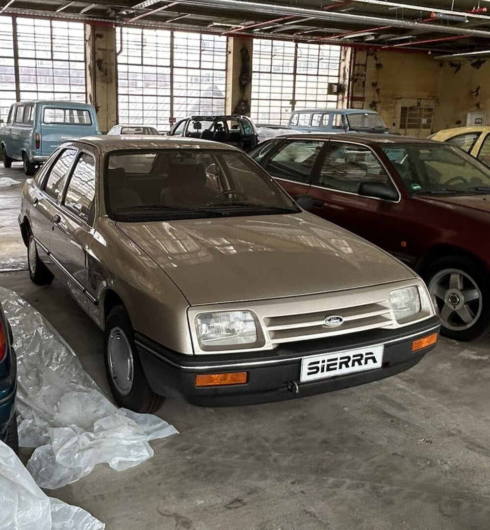 This archival image documents the 1983 Ford Sierra Mk I 1.6 and is preserved in the Ford Heritage Vault as part of Ford Motor Company's historic photographic archive. Free for personal, non-commercial use. Ford Heritage Vault reference AR-2024-9.2...