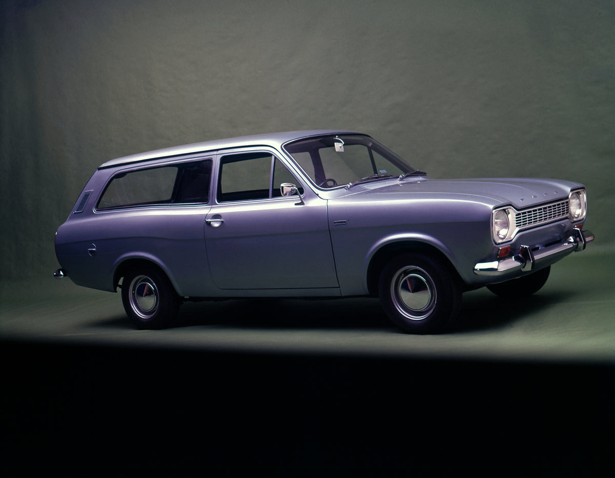 This archival image documents the 1968 Ford Escort Mark I EC 1300 Deluxe RHD in studio and is preserved in the Ford Heritage Vault as part of Ford Motor Company's historic photographic archive. Free for personal, non-commercial use. Ford Heritage ...