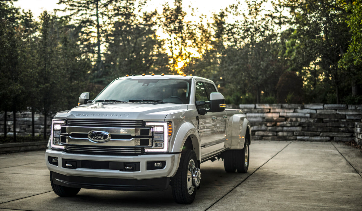 This archival image documents the 2018 Ford F-450 Super Duty Limited in scenic driveway MS and is preserved in the Ford Heritage Vault as part of Ford Motor Company's historic photographic archive. Free for personal, non-commercial use. Ford Herit...