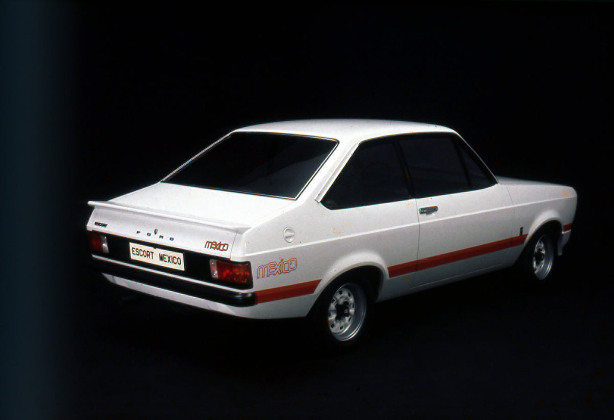 This archival image documents the 1977 Escort Mexico Mark II in studio and is preserved in the Ford Heritage Vault as part of Ford Motor Company's historic photographic archive. Free for personal, non-commercial use. Ford Heritage Vault reference ...