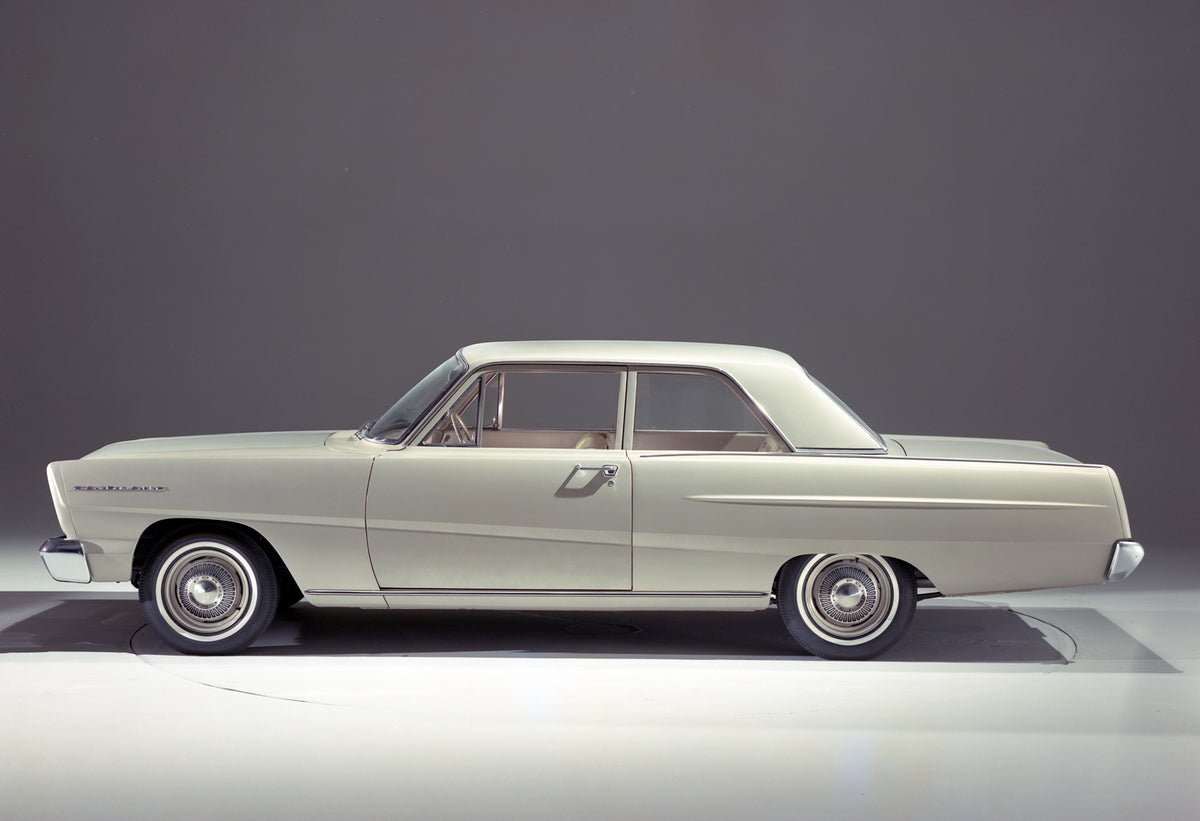 This archival image documents the 1965 Ford Fairlane and is preserved in the Ford Heritage Vault as part of Ford Motor Company's historic photographic archive. Free for personal, non-commercial use. Ford Heritage Vault reference AR-2008-8.1.4.5539.