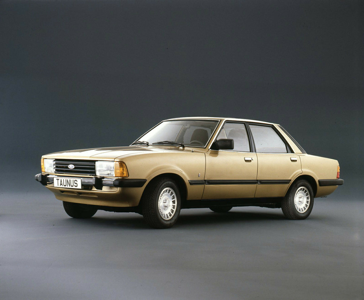 This archival image documents the 1979 Ford Taunus TC3 LHD in studio and is preserved in the Ford Heritage Vault as part of Ford Motor Company's historic photographic archive. Free for personal, non-commercial use. Ford Heritage Vault reference AR...