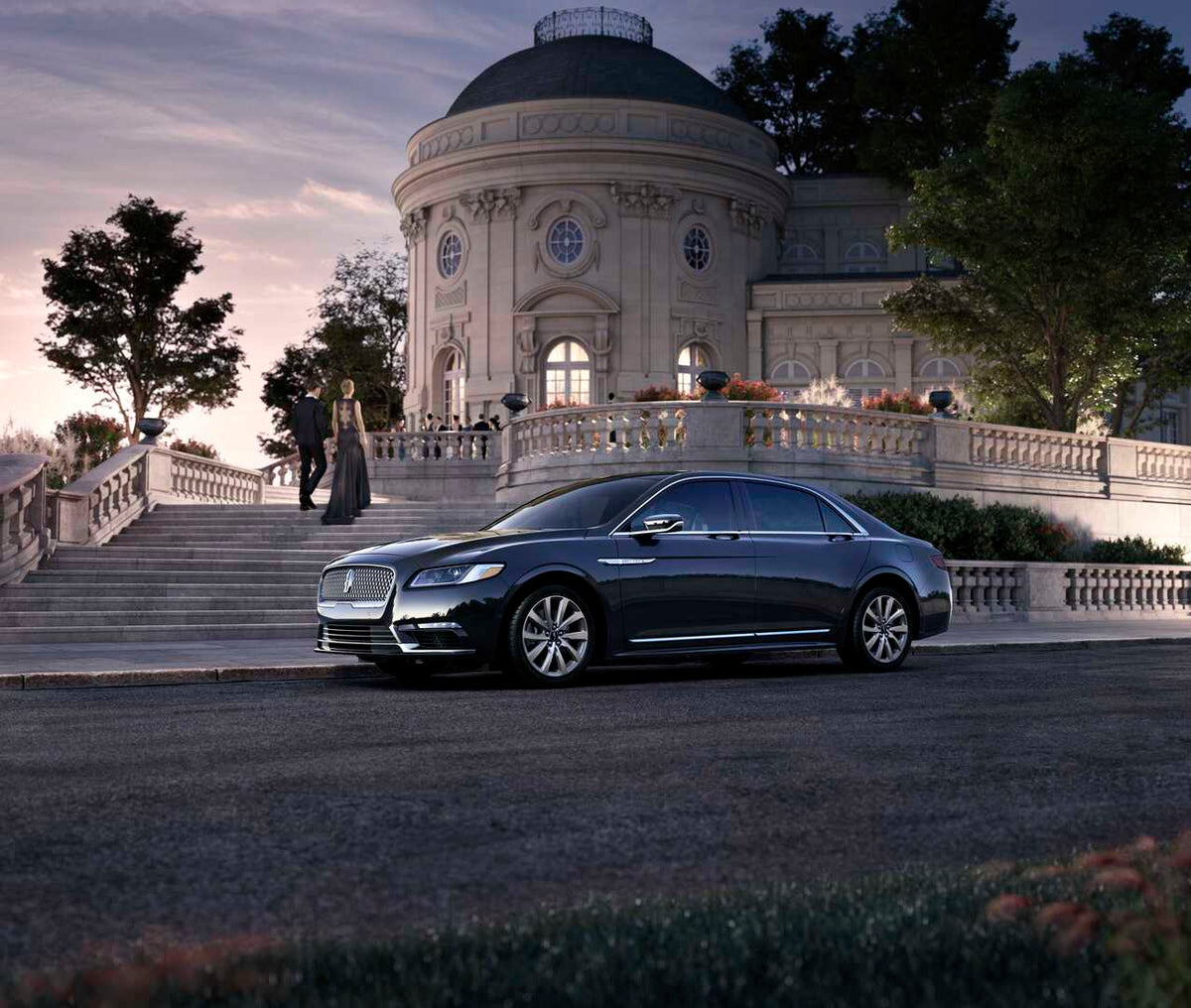 This archival image documents the 2017 Lincoln Continental and is preserved in the Ford Heritage Vault as part of Ford Motor Company's historic photographic archive. Free for personal, non-commercial use. Ford Heritage Vault reference AR-2008-8.1....