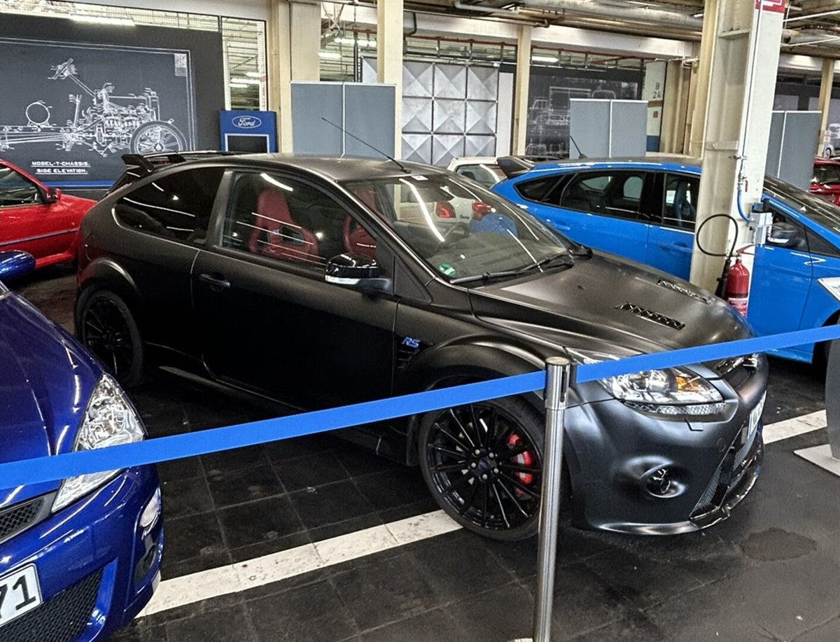 This archival image documents the 2010 Ford Focus RS500 and is preserved in the Ford Heritage Vault as part of Ford Motor Company's historic photographic archive. Free for personal, non-commercial use. Ford Heritage Vault reference AR-2024-9.2.98.