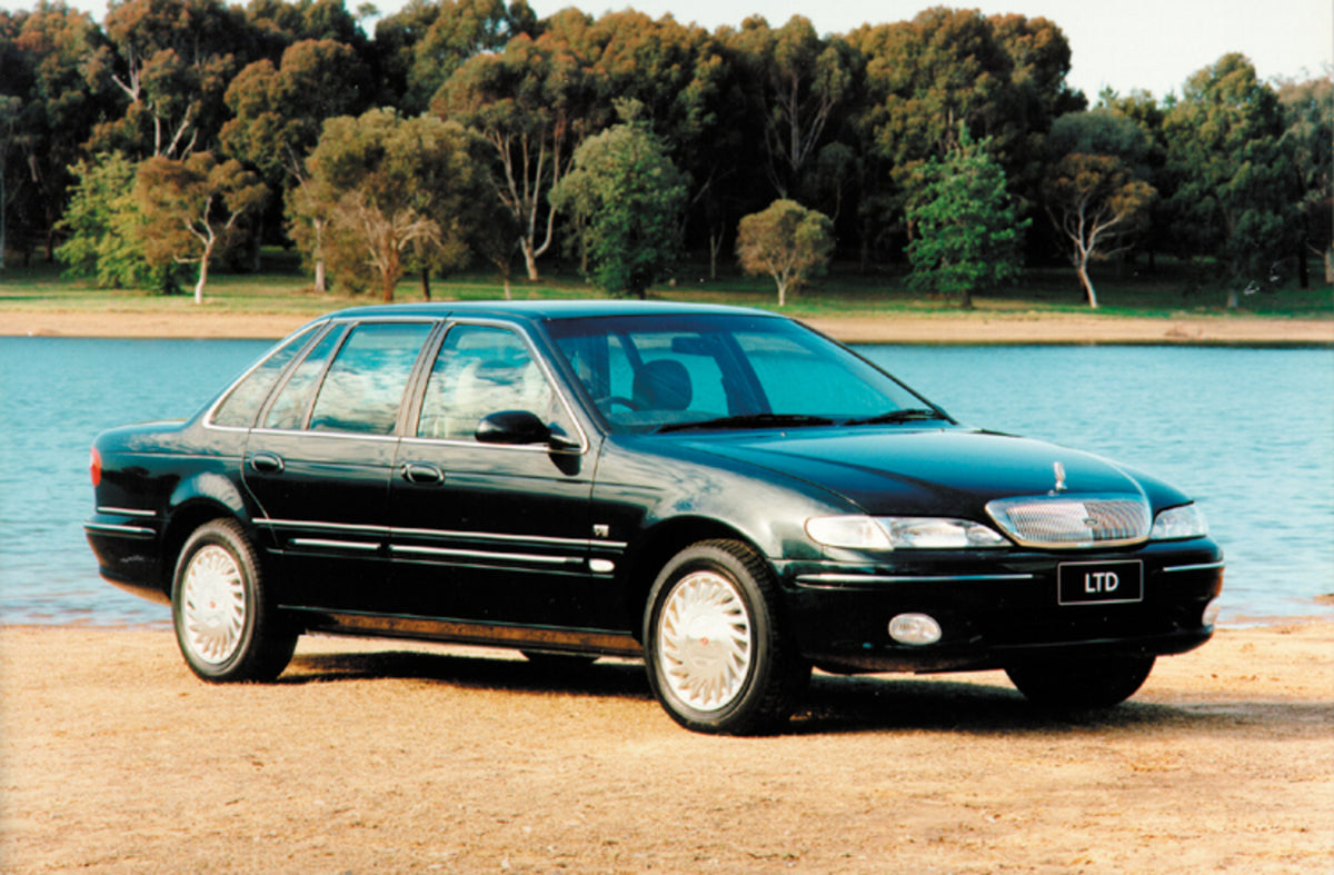 This archival image documents the 1999 Lincoln LTD Crown Victoria and is preserved in the Ford Heritage Vault as part of Ford Motor Company's historic photographic archive. Free for personal, non-commercial use. Ford Heritage Vault reference AR-20...