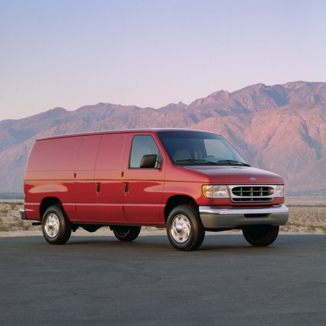 This archival image documents the 1997 Ford Econoline Cargo Van scenic and is preserved in the Ford Heritage Vault as part of Ford Motor Company's historic photographic archive. Free for personal, non-commercial use. Ford Heritage Vault reference ...