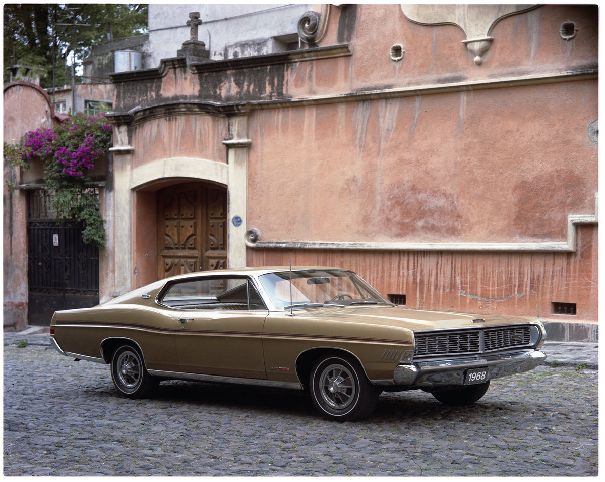 This archival image documents the 1968 Ford XL GT hardtop and is preserved in the Ford Heritage Vault as part of Ford Motor Company's historic photographic archive. Free for personal, non-commercial use. Ford Heritage Vault reference AR-2008-8.1.2...