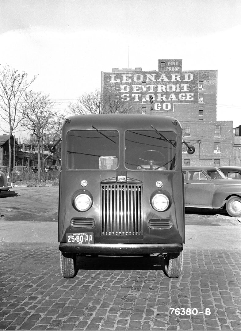 This archival image documents the 1941 Ford truck chassis with Brooks VanEtte body and is preserved in the Ford Heritage Vault as part of Ford Motor Company's historic photographic archive. Free for personal, non-commercial use. Ford Heritage Vaul...