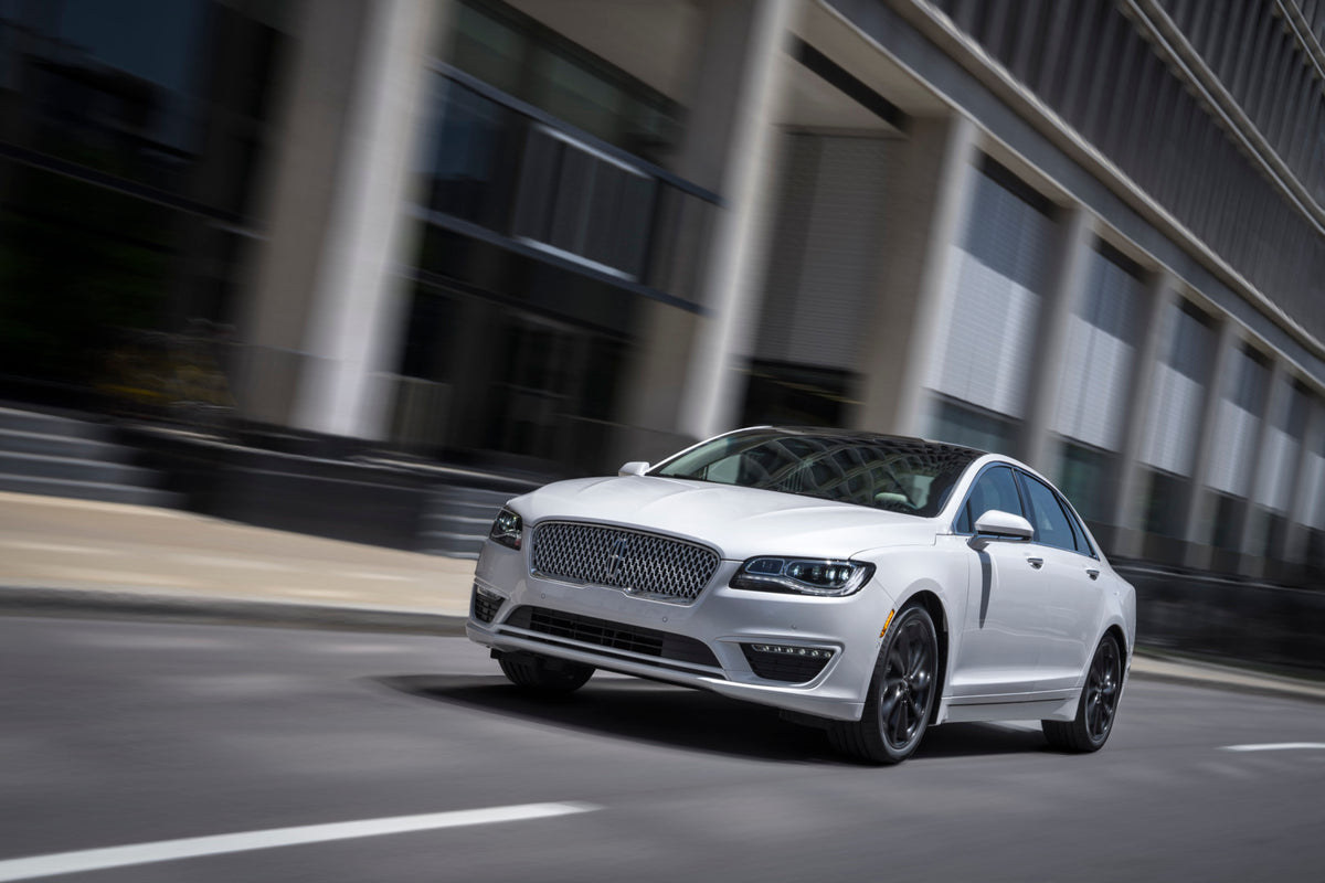 This archival image documents the 2020 Lincoln MKZ action shot on city street DSC0254 and is preserved in the Ford Heritage Vault as part of Ford Motor Company's historic photographic archive. Free for personal, non-commercial use. Ford Heritage V...