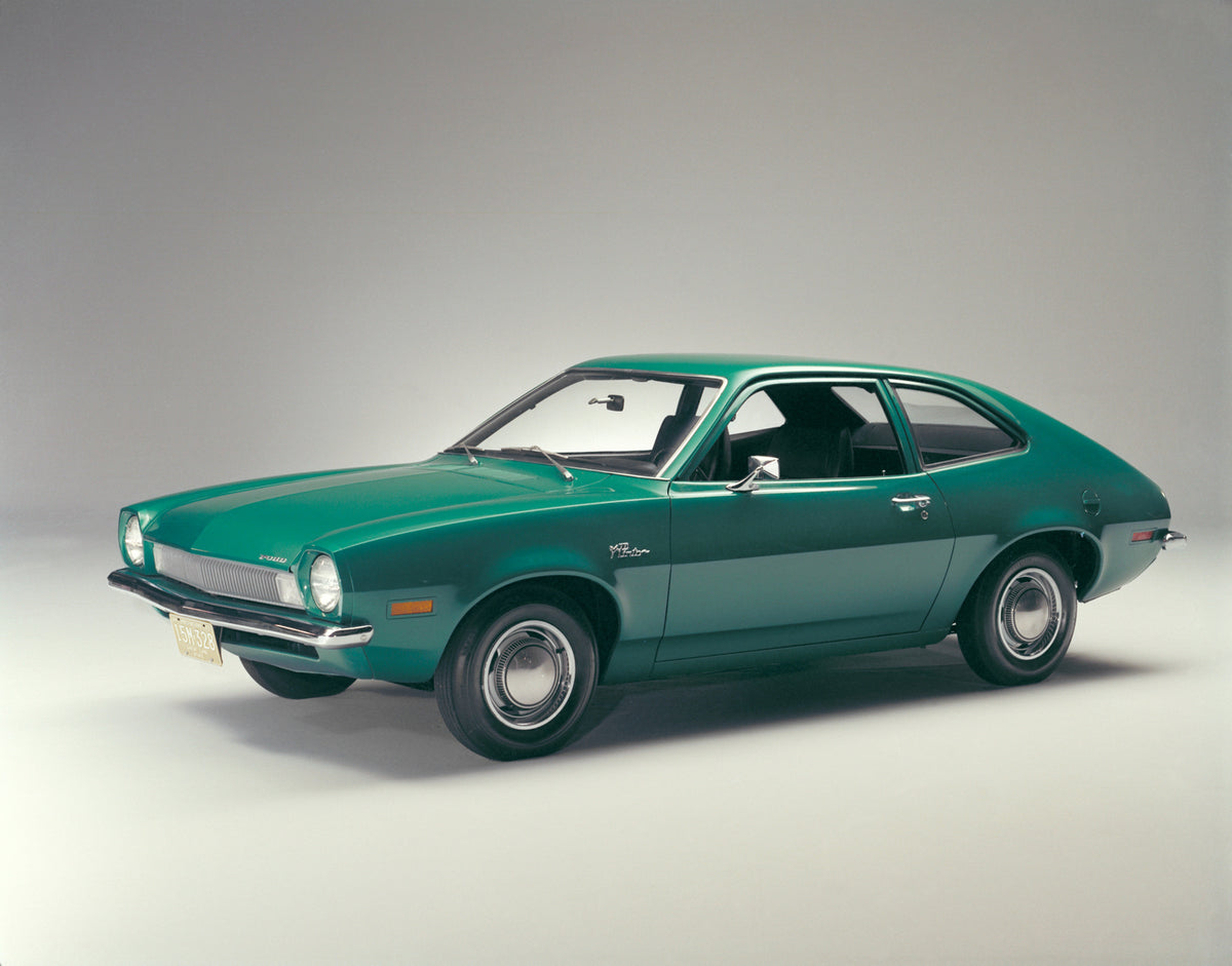 This archival image documents the 1971 Ford Pinto sedan and is preserved in the Ford Heritage Vault as part of Ford Motor Company's historic photographic archive. Free for personal, non-commercial use. Ford Heritage Vault reference AR-2008-8.1.2.6...