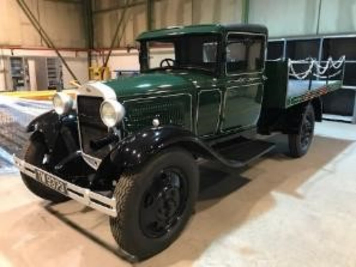 This archival image documents the 1931 Ford Model AA and is preserved in the Ford Heritage Vault as part of Ford Motor Company's historic photographic archive. Free for personal, non-commercial use. Ford Heritage Vault reference AR-2024-9.4.91.