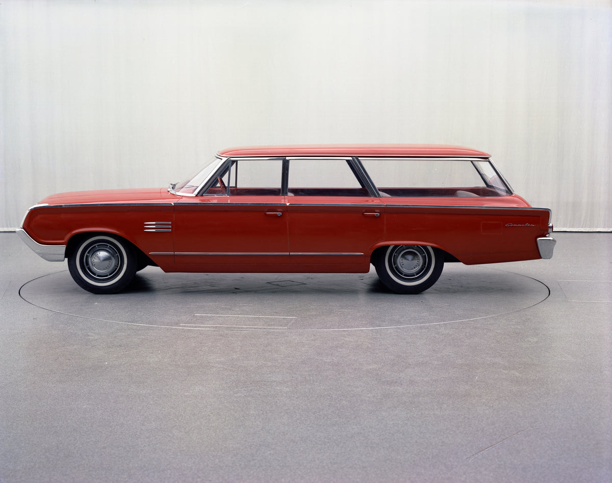 This archival image documents the 1964 Mercury Commuter station wagon Side Angle and is preserved in the Ford Heritage Vault as part of Ford Motor Company's historic photographic archive. Free for personal, non-commercial use. Ford Heritage Vault ...